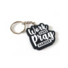 work-hard-pray-harder-sleutelhanger