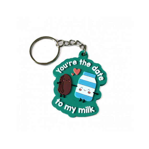 you-re-the-date-to-my-milk-sleutelhanger