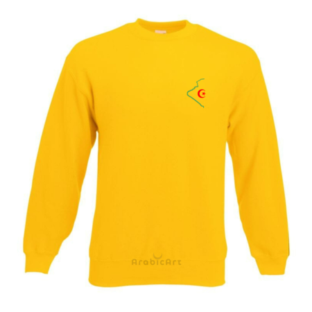 Pull Algerie - Jaune