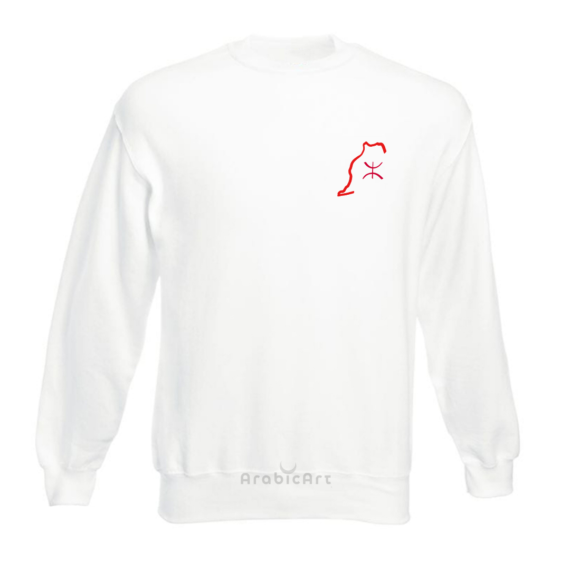 Pull Amazigh - Blanc