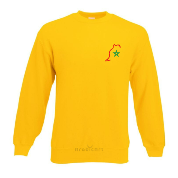 Pull Maroc - Jaune
