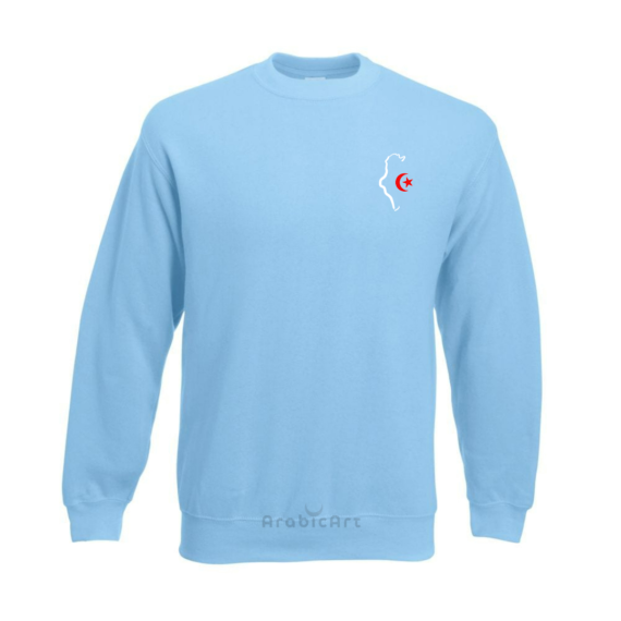 Pull Tunisie - Bleu Clair