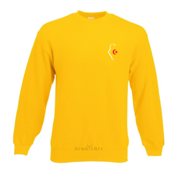 Pull Tunisie - Jaune